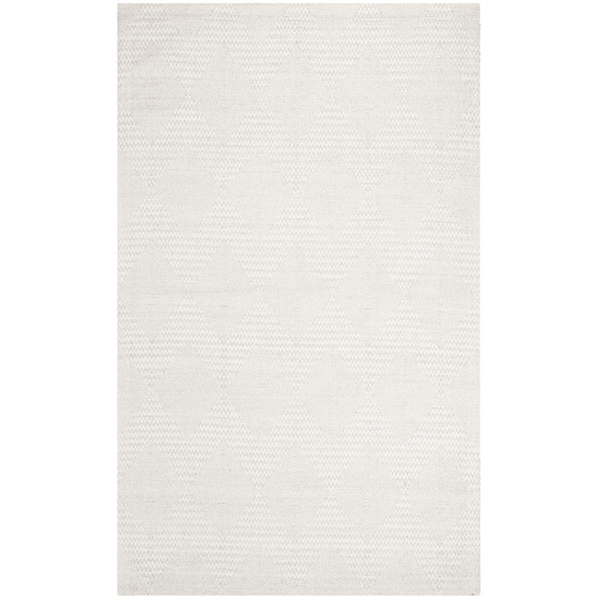 Safavieh Marbella 6 x 9 ft. Rectangle Area Rug Silver & Ivory MRB304G-6 - main